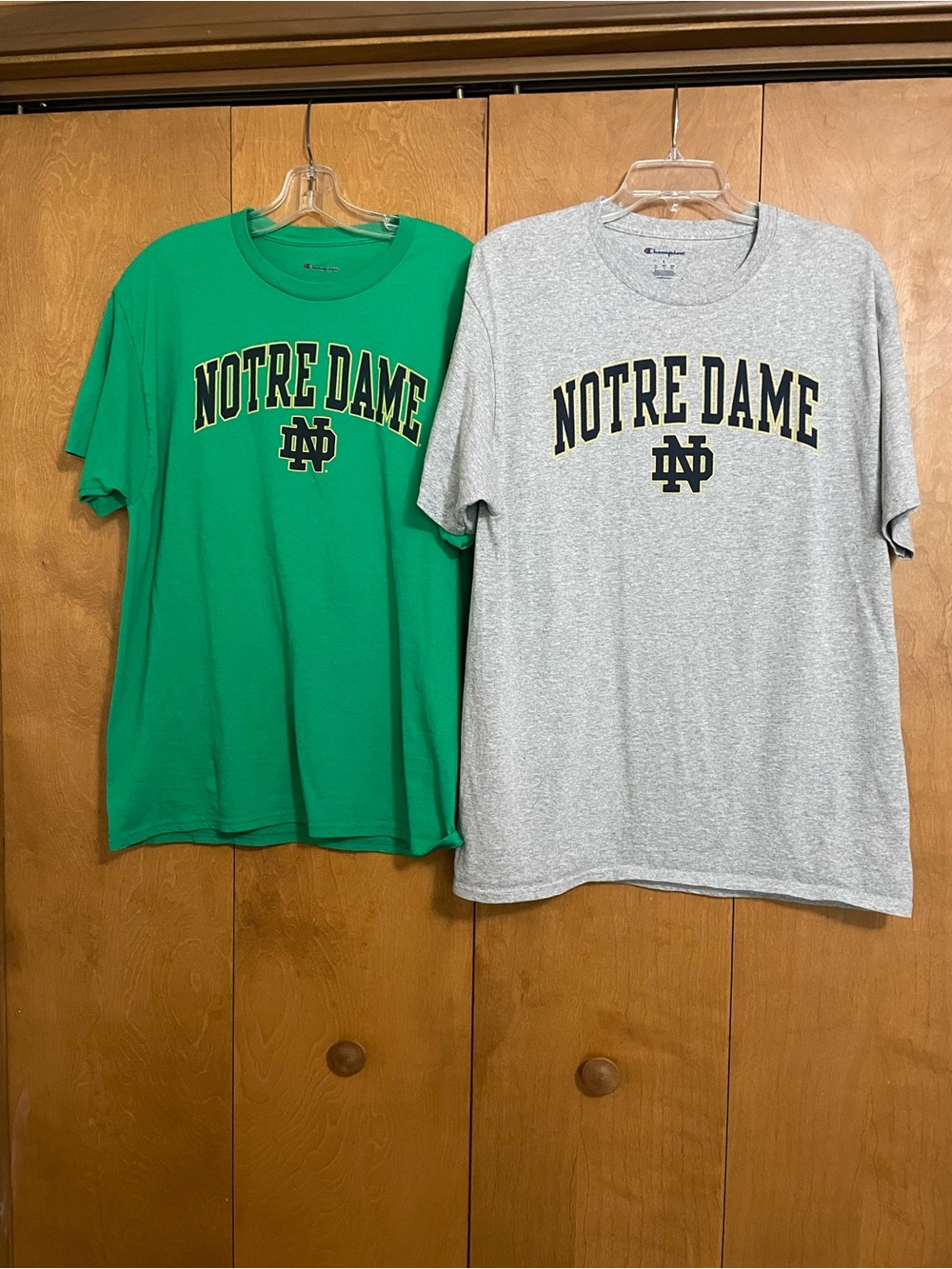 Champion Notre Dame Tee Shirts